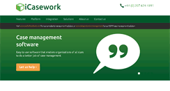 Desktop Screenshot of icasework.com